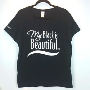 My black is beautiful short sleeve tee shirt sizeXL